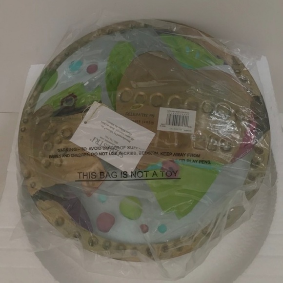 Lori Siebert Fused Glass Fish Plate 11" New in Box - Picture 5 of 8